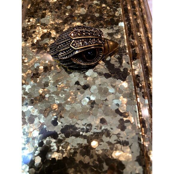 Kurt Geiger London Party Eagle Drench Clutch - Size OS (NWT) - Picture 8 of 10